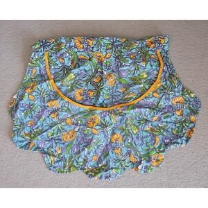 Vintage‎ Style Kitchen Waist Apron Vegetable Themed Large Front Pocket